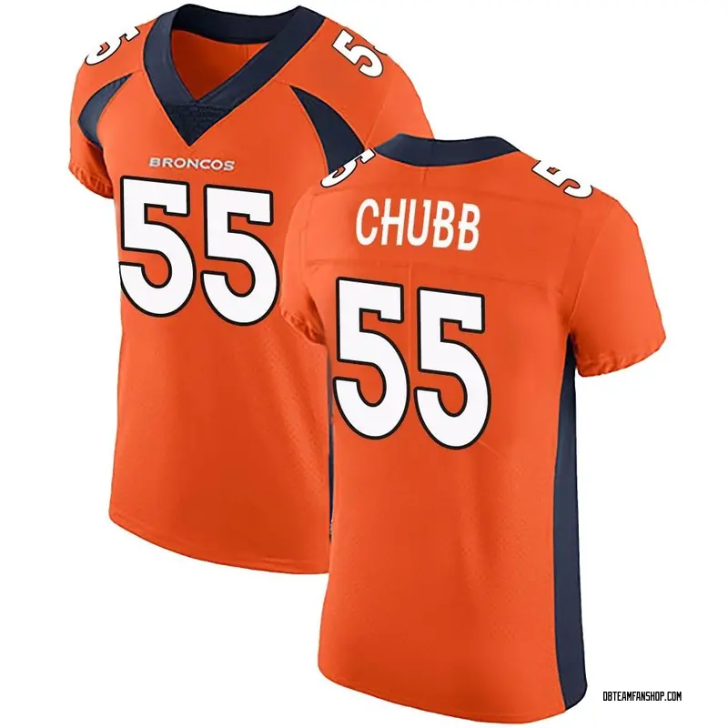 Men's Bradley Chubb Denver Broncos Team Color Vapor Untouchable Jersey ...