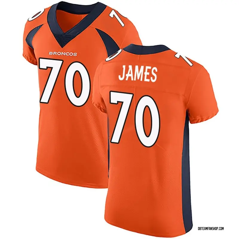 Men's Ja'Wuan James Denver Broncos Team Color Vapor Untouchable Jersey ...