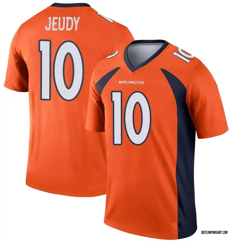 Youth Jerry Jeudy Denver Broncos Jersey Orange Legend