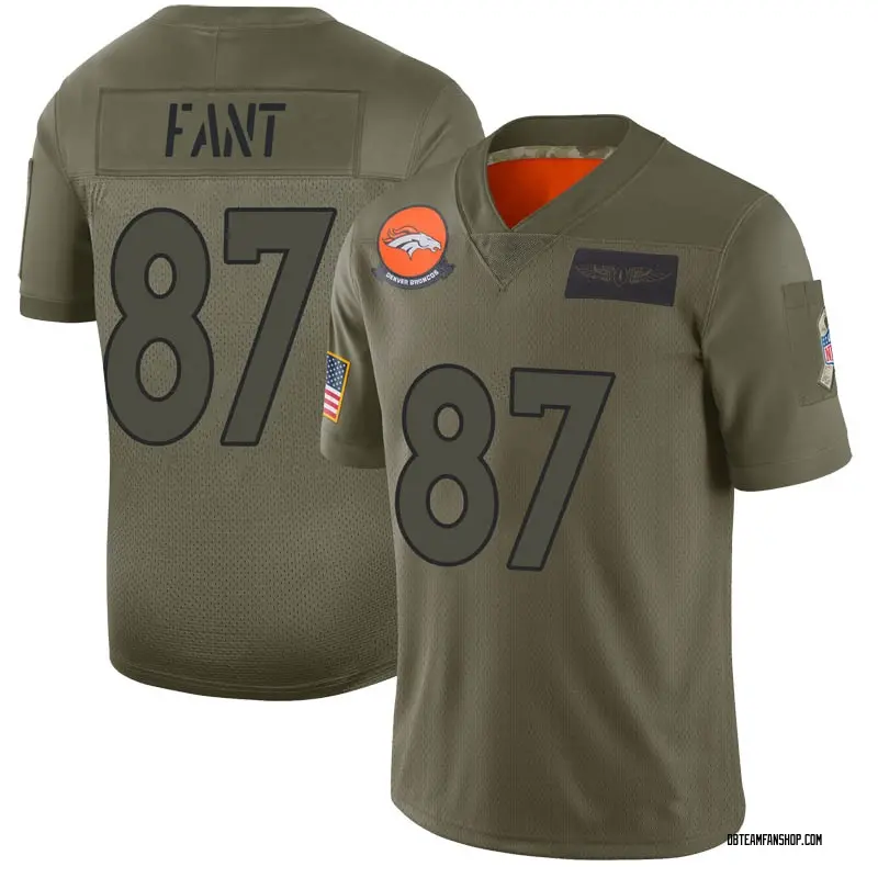 Youth Noah Fant Denver Broncos 2019 Salute to Service