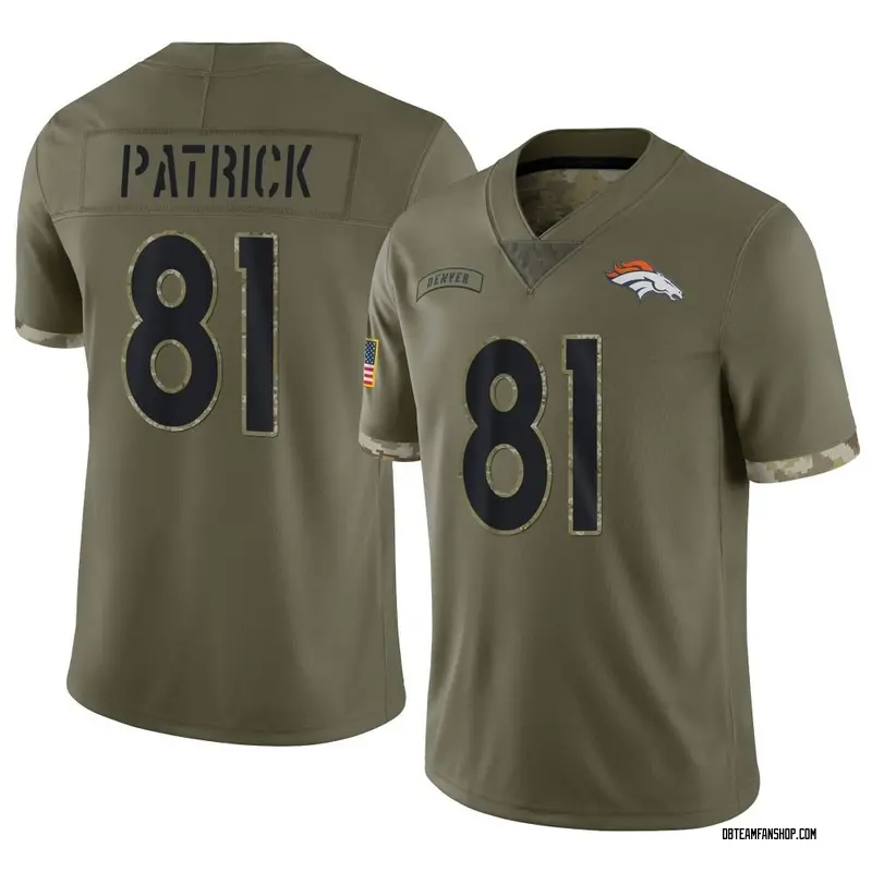 Tim Patrick Game Worn Denver Broncos Jersey/Pant Set From 9/23/18 vs the  Baltimore Ravens ~Limited Edition 1/1~